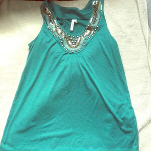 Beaded tank top‎ ☀️